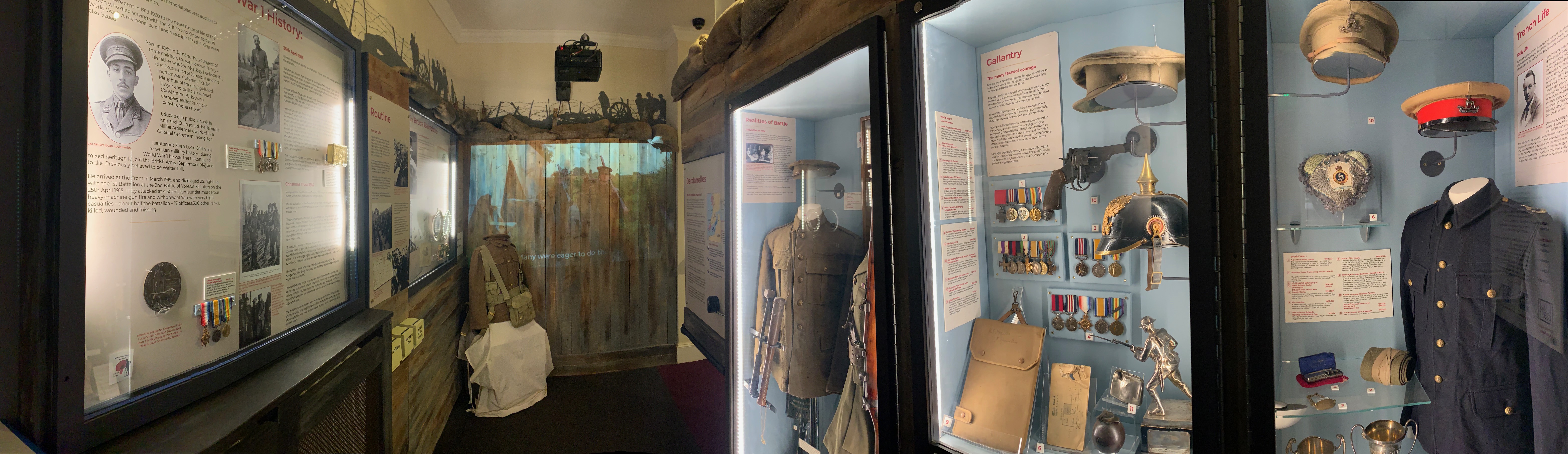 Display in Trench